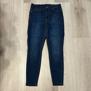 Celebrity Pink Darkwash Skinny High Waisted Denim Jeans Sz 7